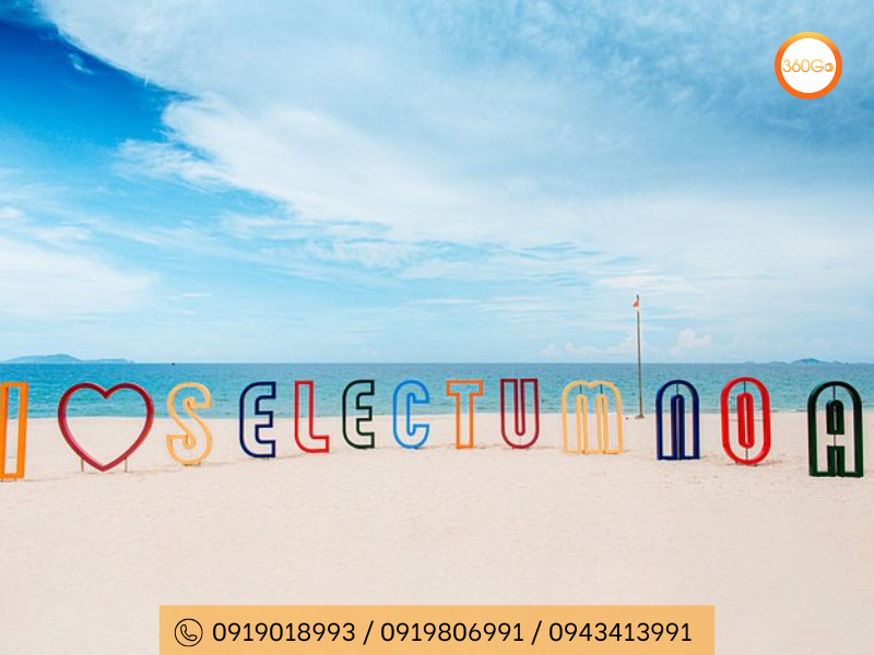 Seclectum Noa sở hữu bãi biển riêng tư - Du lịch 360Go